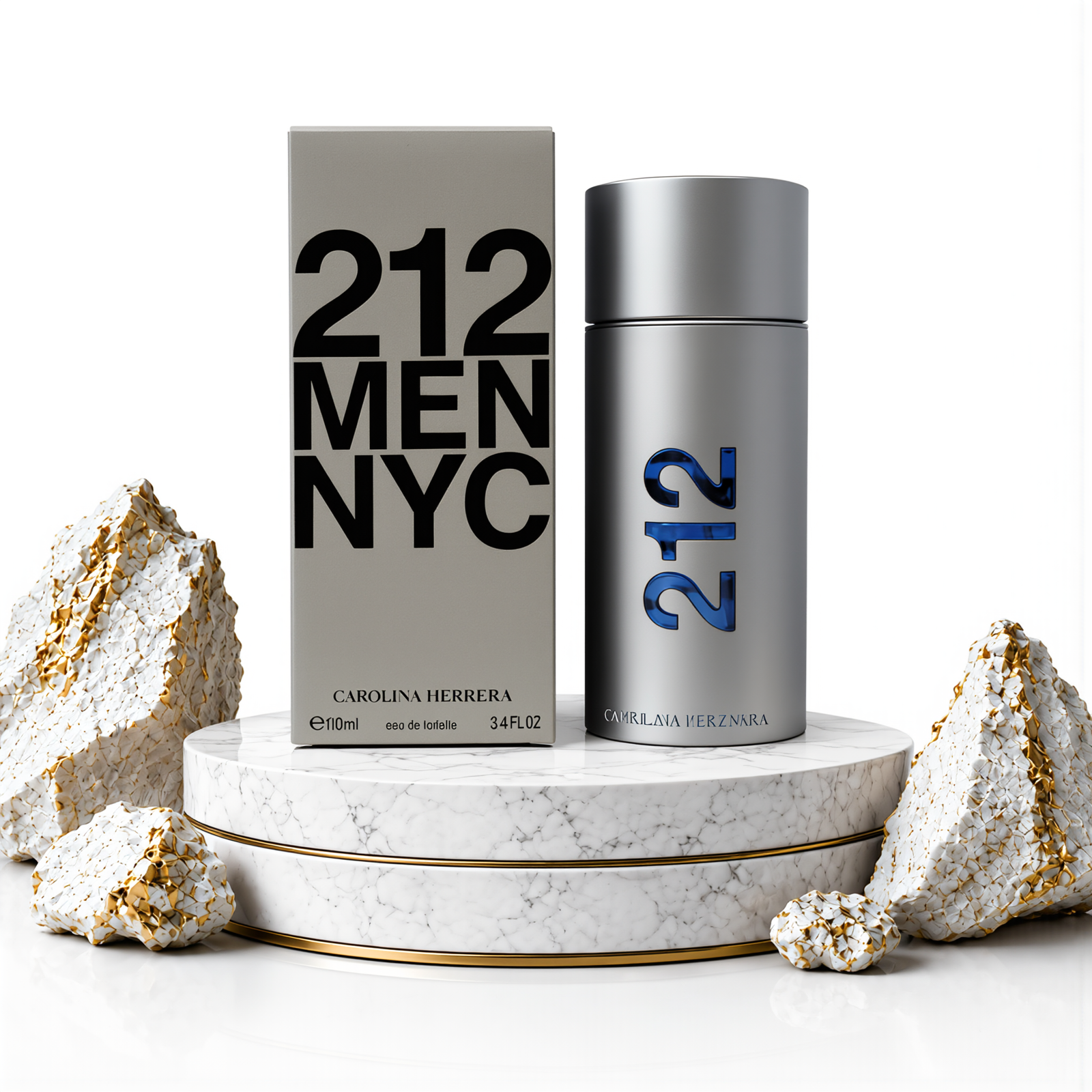 CH 212 MEN NYC EDT 100ML (2) كارولينا هيريرا 212 رجالي نيويورك 100ml - الصورة 1